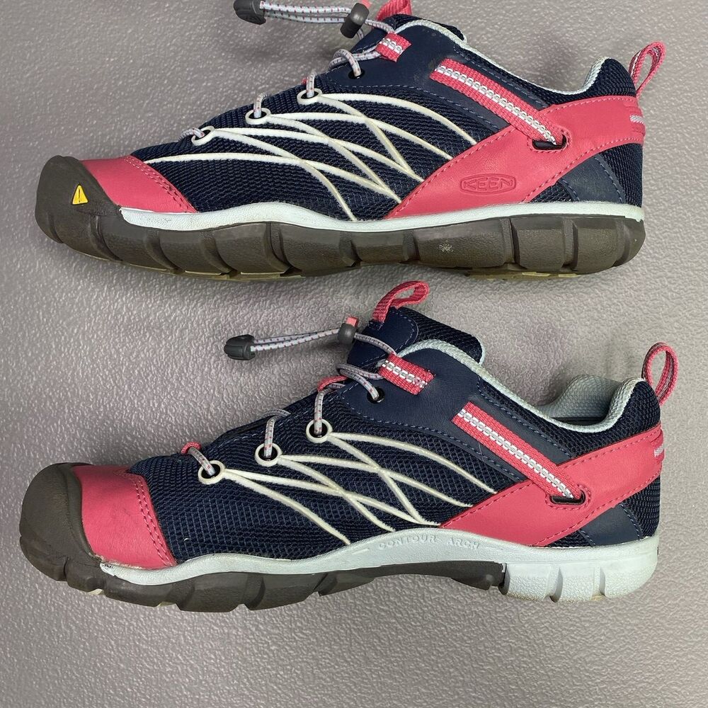 Keen Chandler CNX Sneakers Womens 6 Shoes Bungee Outdoor Trail Hiking Blue Pink - Picture 4 of 10